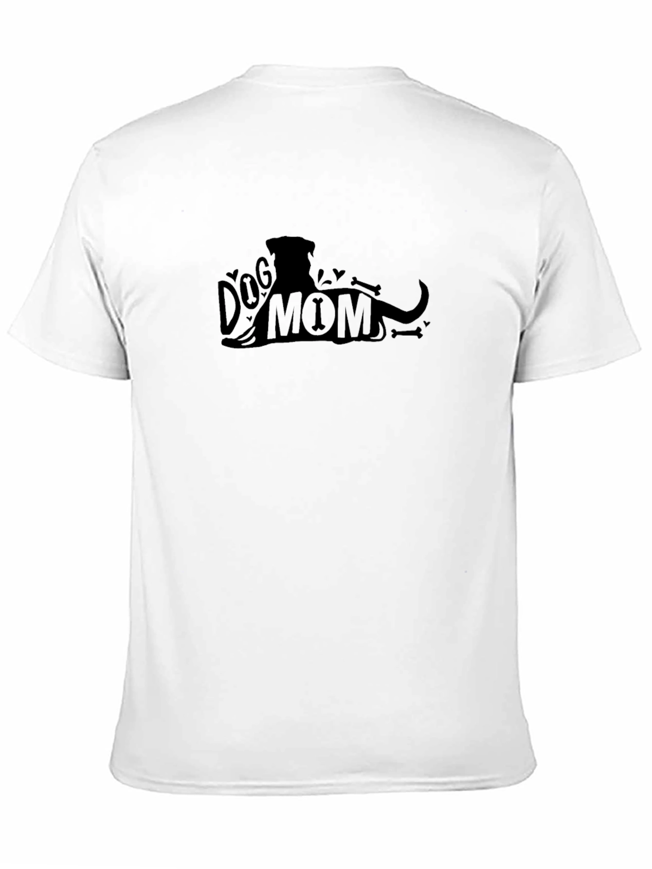 Dog Mom T-Shirt Casual Graphic Tee
