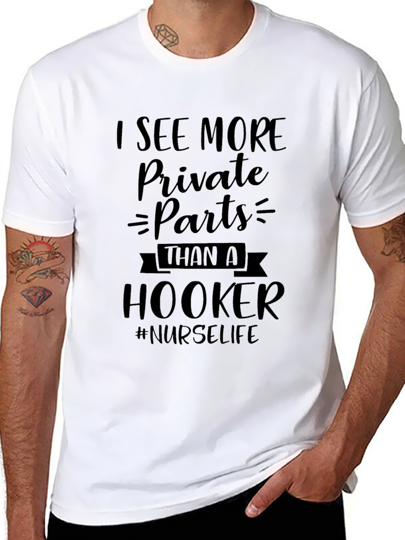 Nurse Life T-Shirt: See More Private Parts