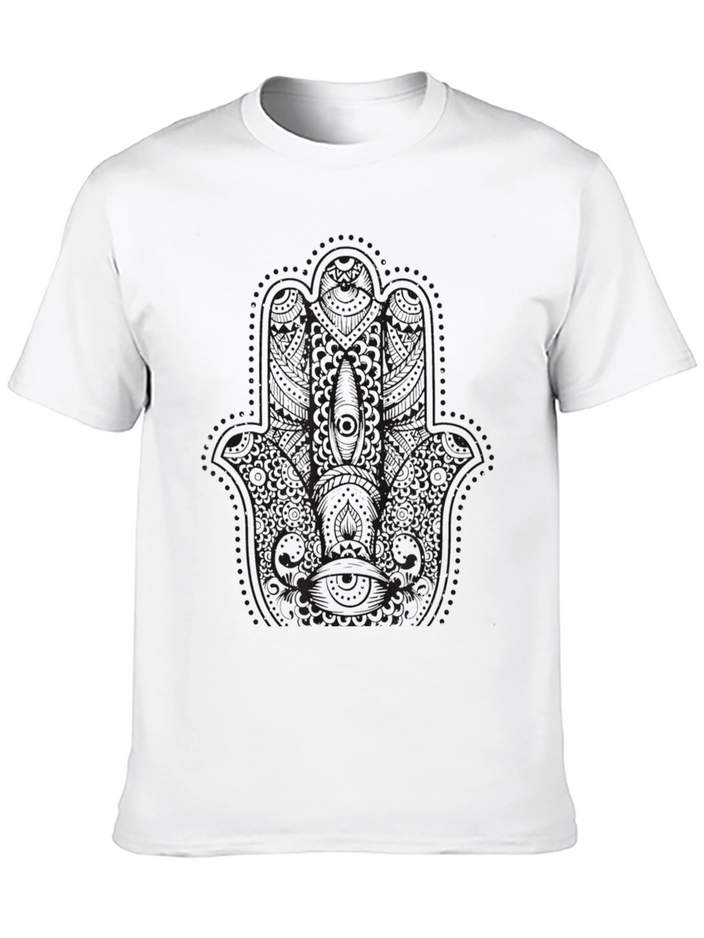 Mens Black Graphic T-Shirt