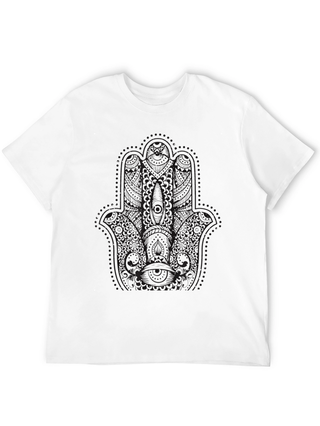 Mens Black Graphic T-Shirt