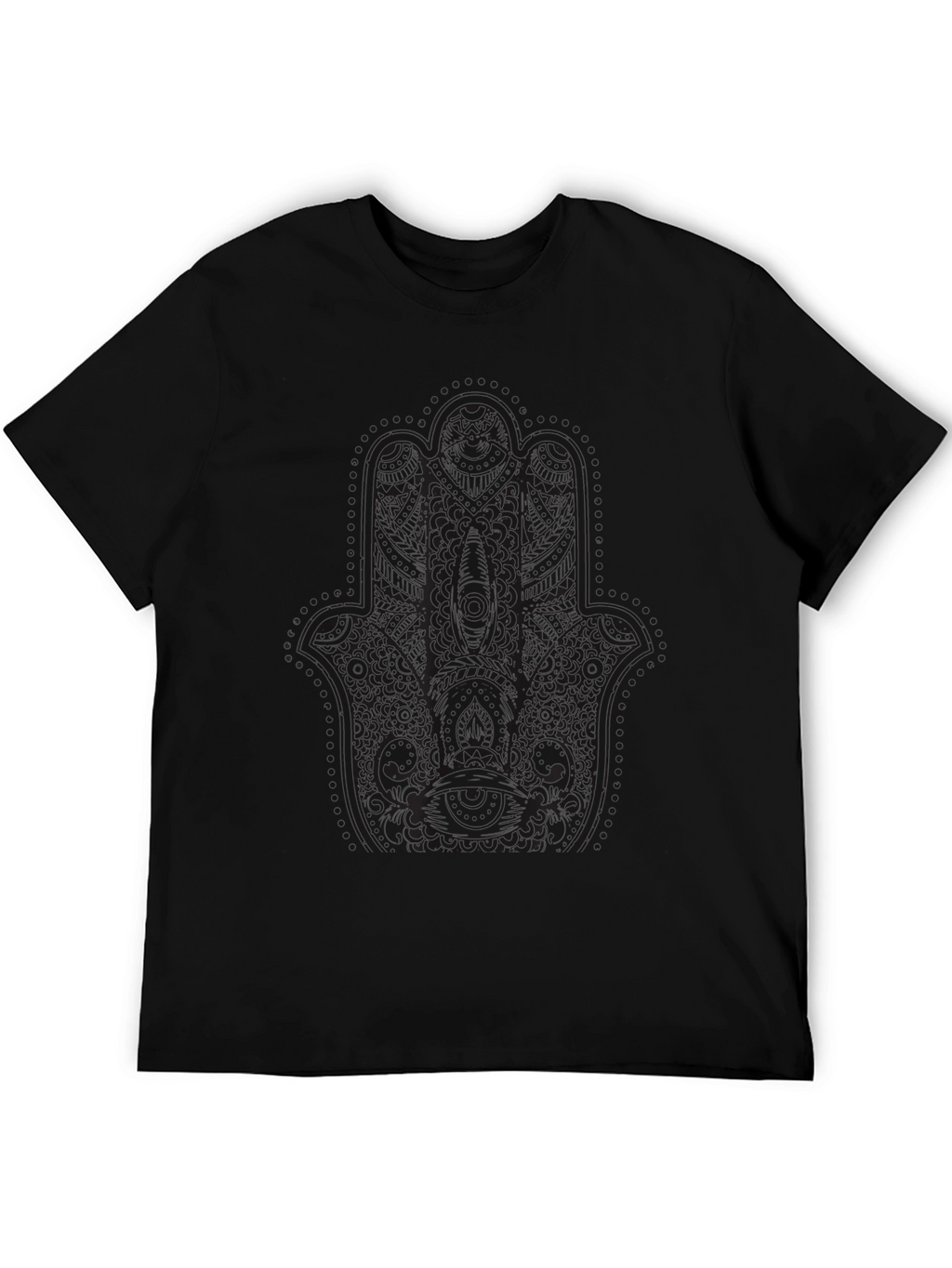 Mens Black Graphic T-Shirt