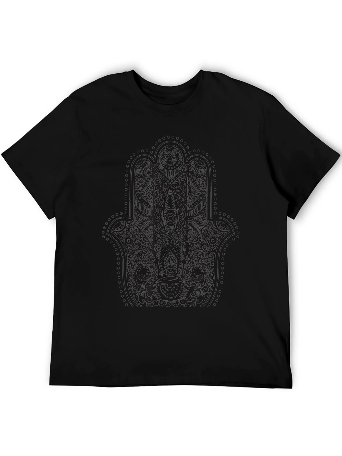 Mens Black Graphic T-Shirt