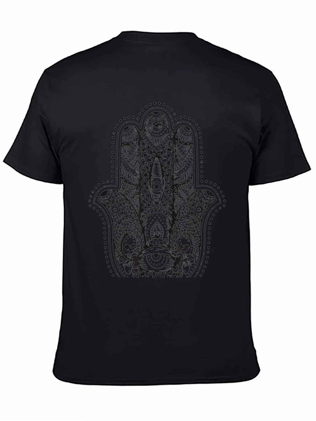 Mens Black Graphic T-Shirt