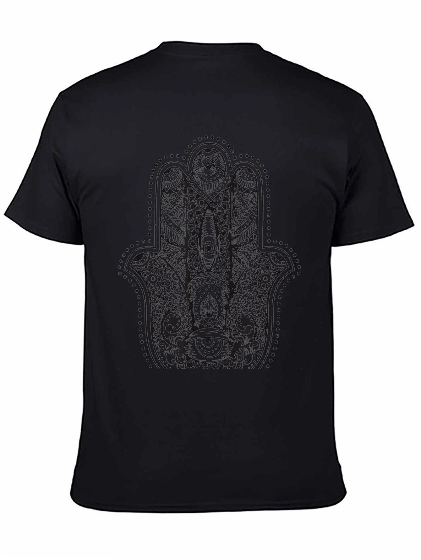 Mens Black Graphic T-Shirt