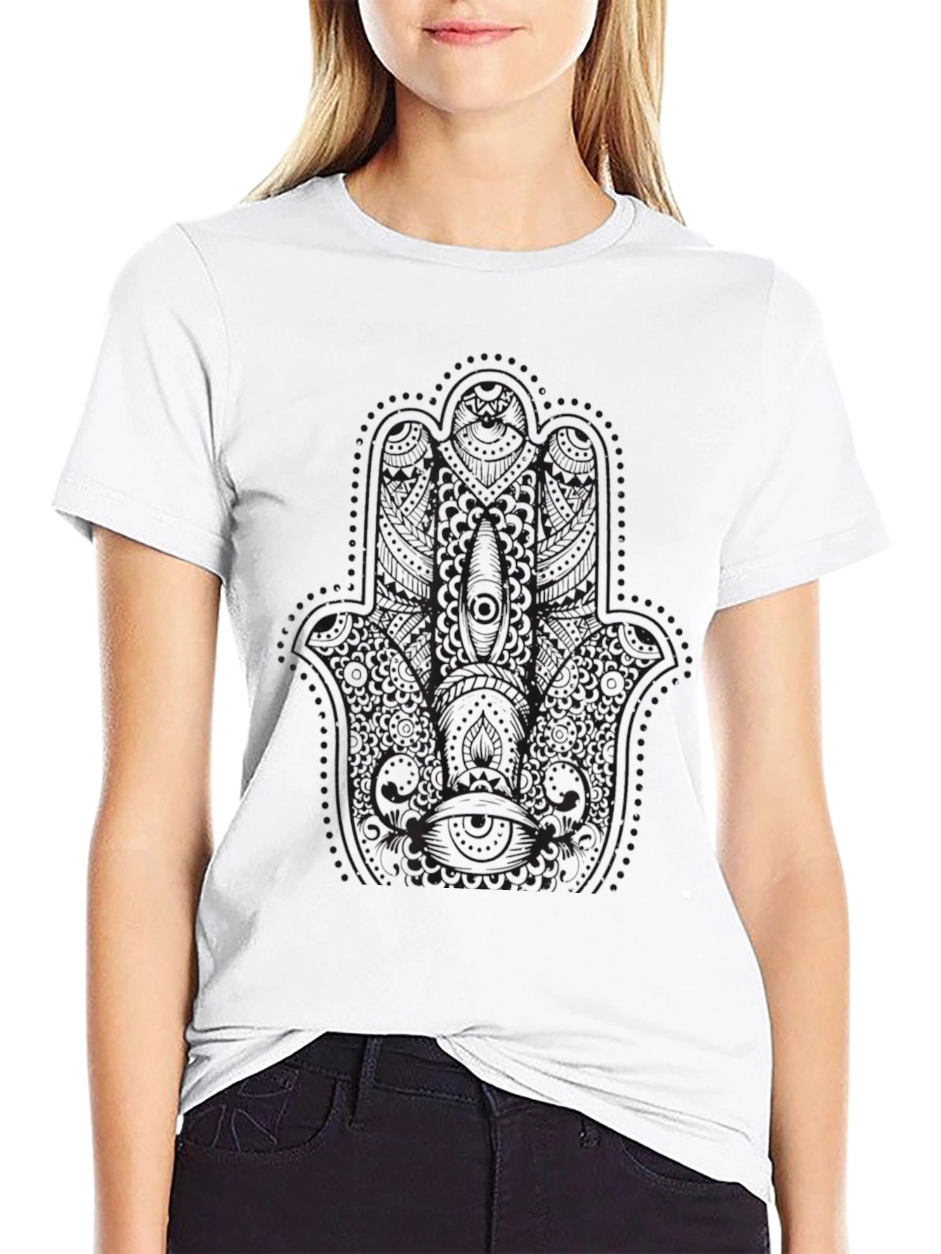 Mens Black Graphic T-Shirt