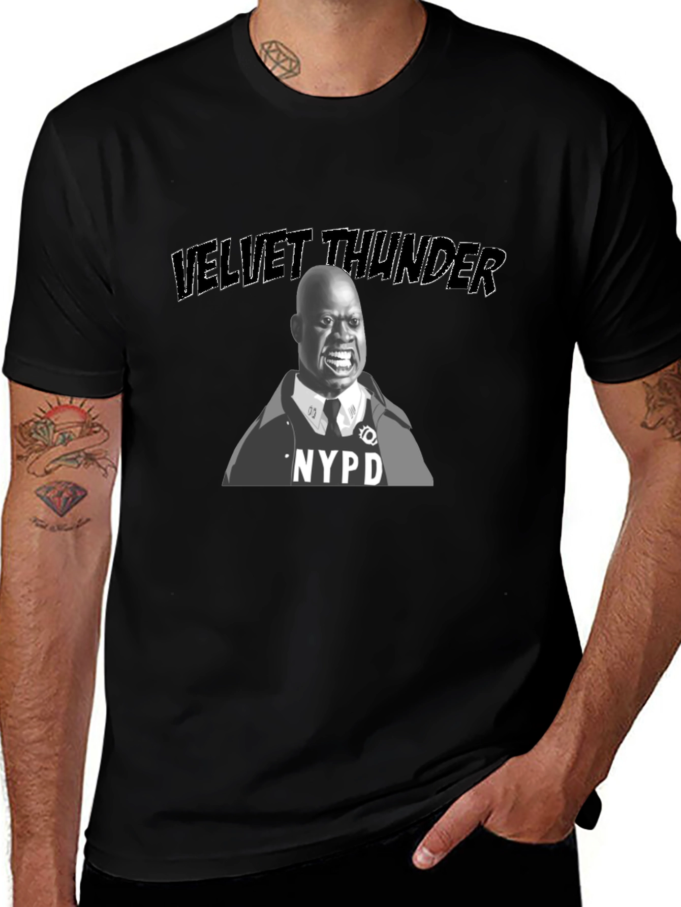 Velvet Thunder T-Shirt - Brooklyn 99 Andre Braugher