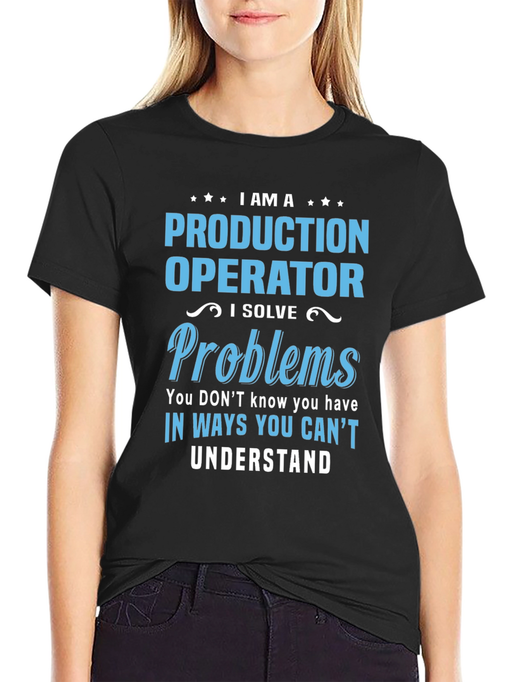 Production Operator Novelty Graphic T-Shirt