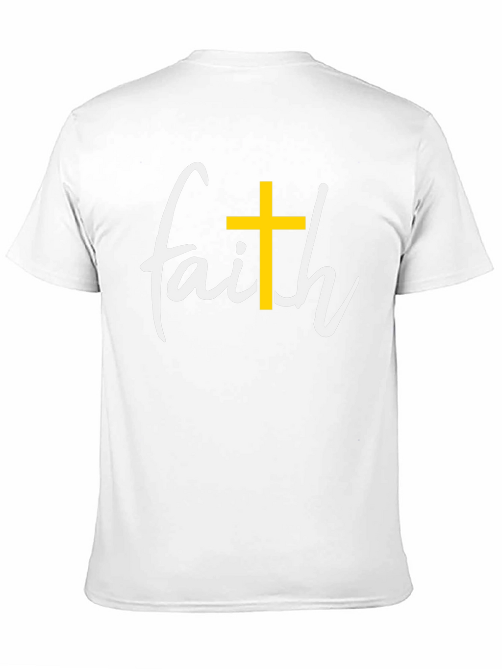 Faith Cross Graphic Black T-Shirt