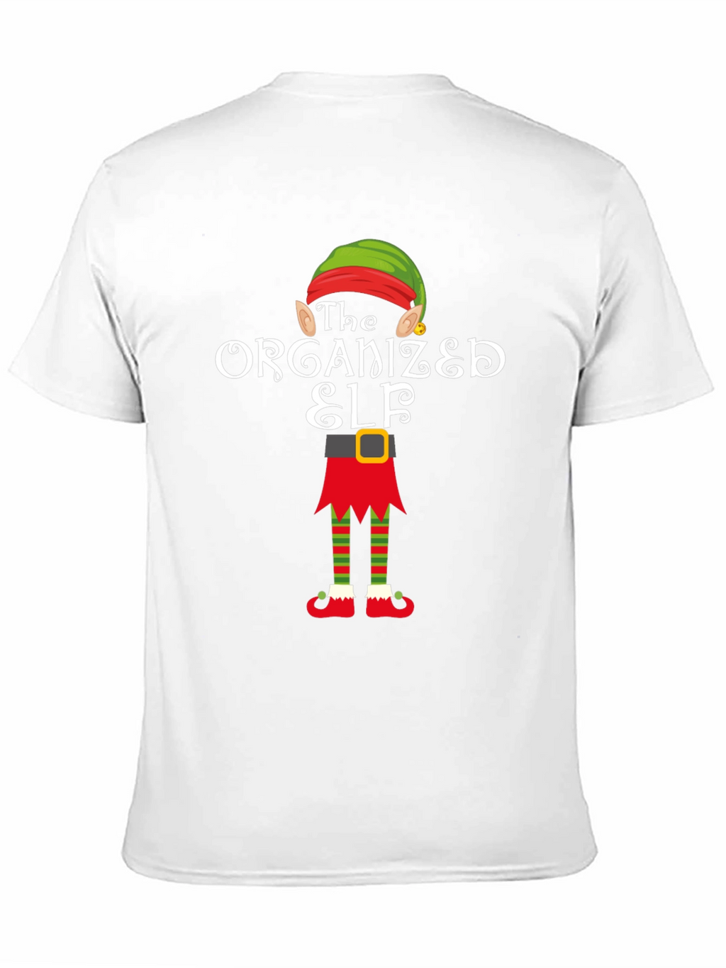 The Organized Elf T-Shirt Christmas Holiday Shirt
