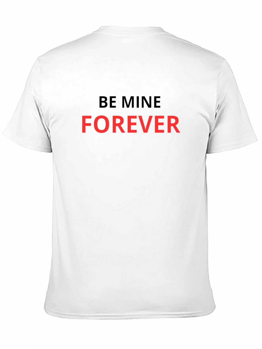 Be Mine Forever Graphic Tee - Black