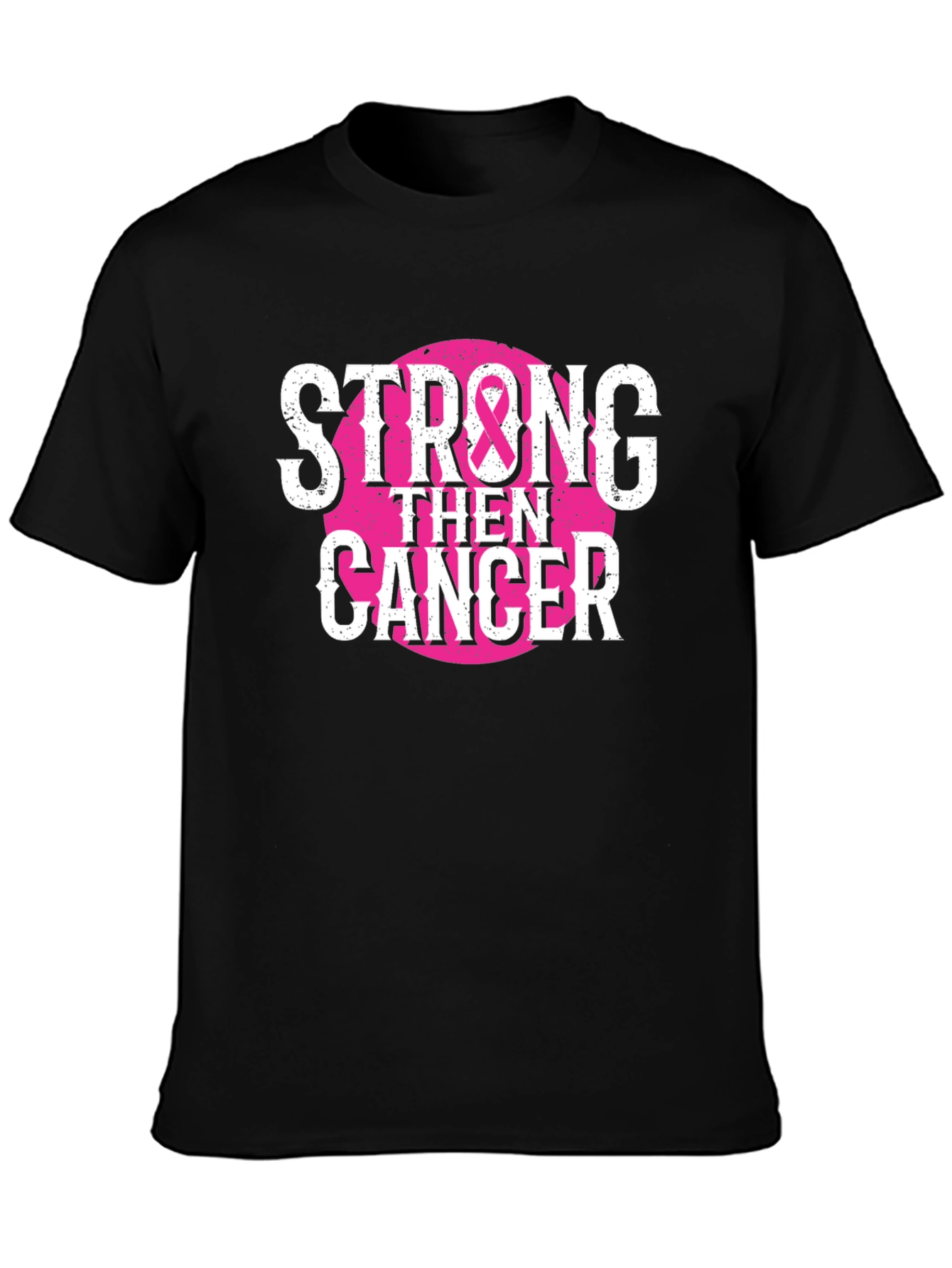 Strong Then Cancer Awareness T-Shirt