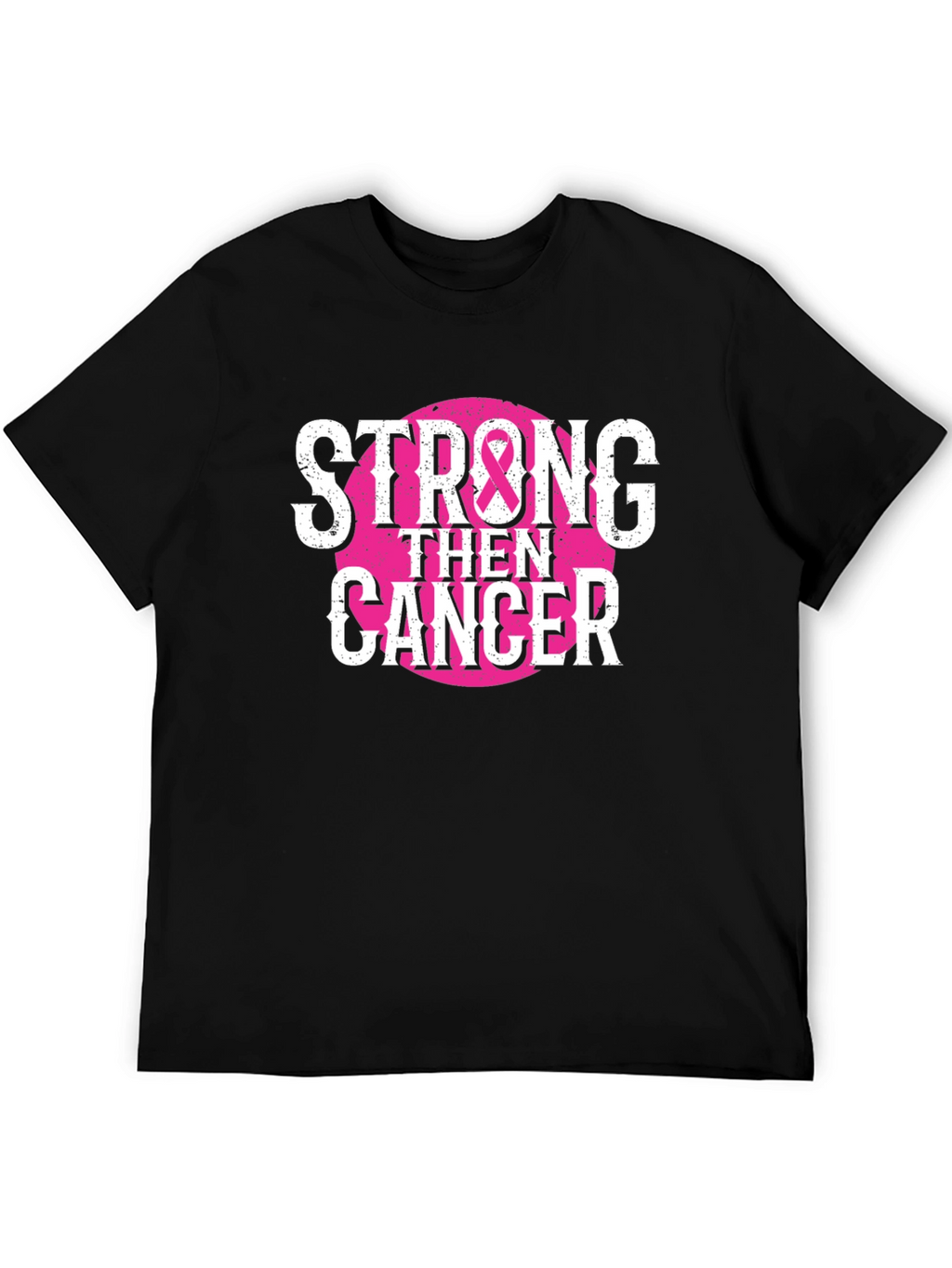 Strong Then Cancer Awareness T-Shirt