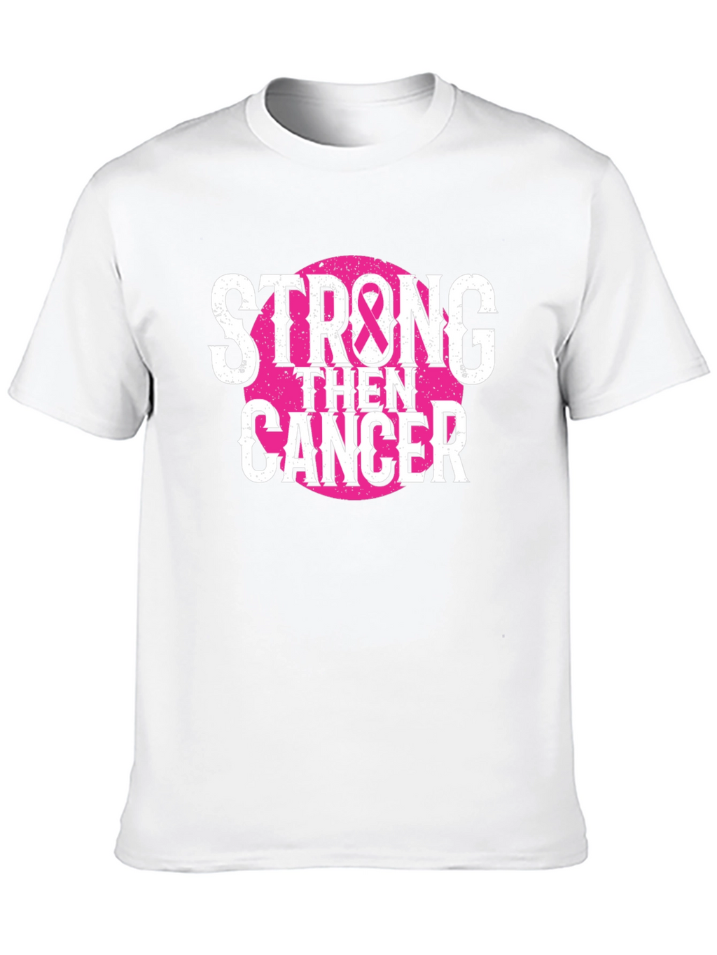Strong Then Cancer Awareness T-Shirt