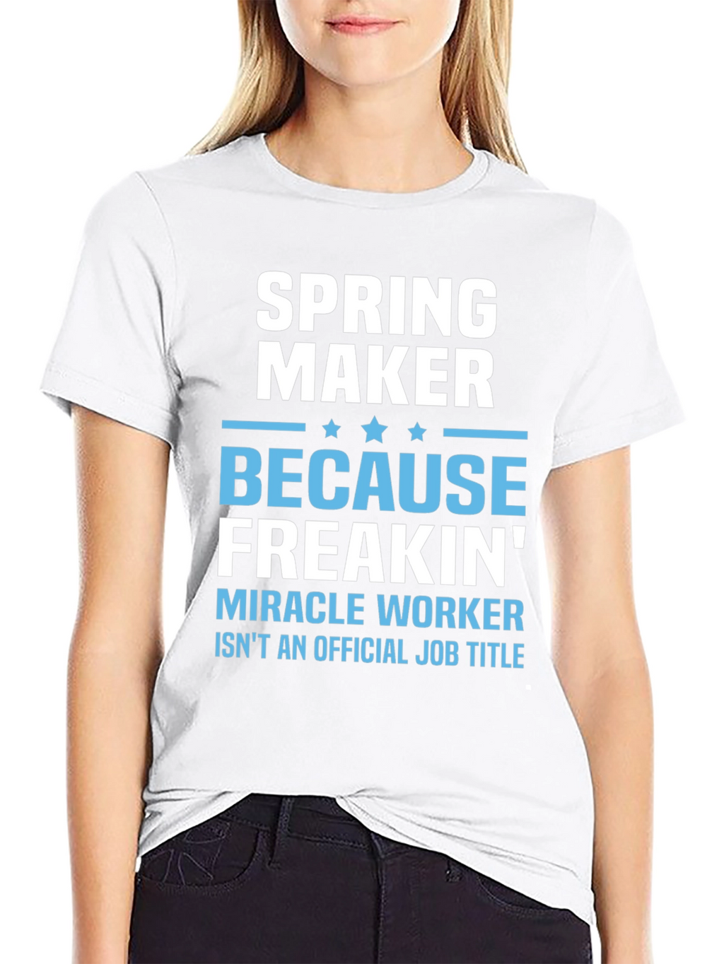 Spring Maker Funny Job Title T-Shirt
