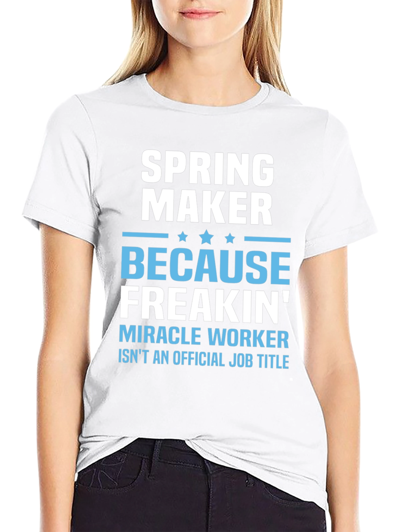 Spring Maker Funny Job Title T-Shirt