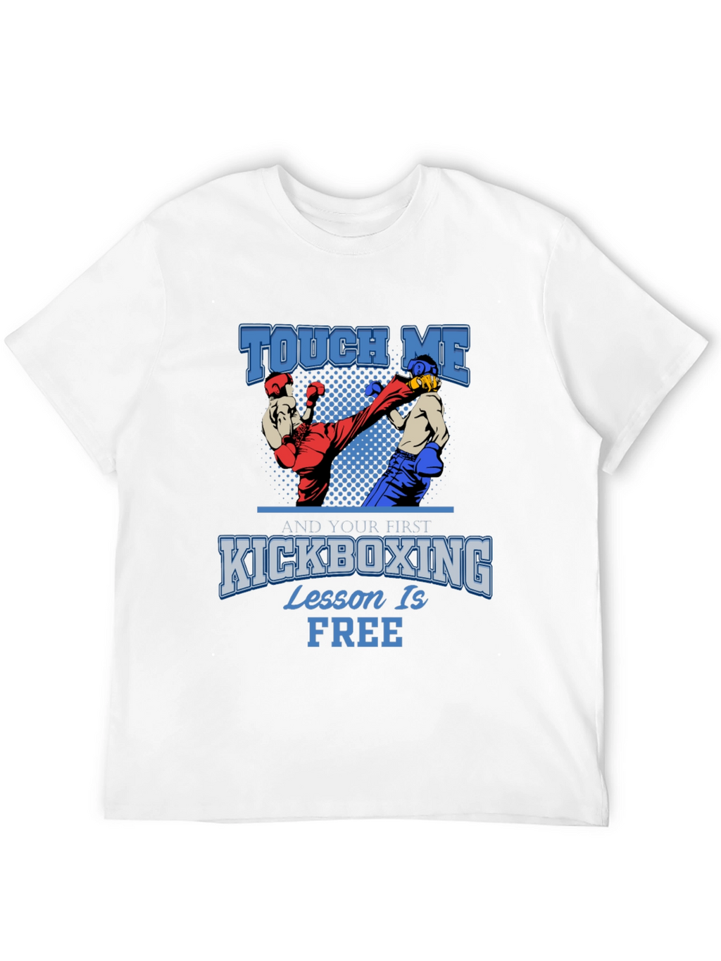 Kickboxing Lesson Free Graphic T-Shirt