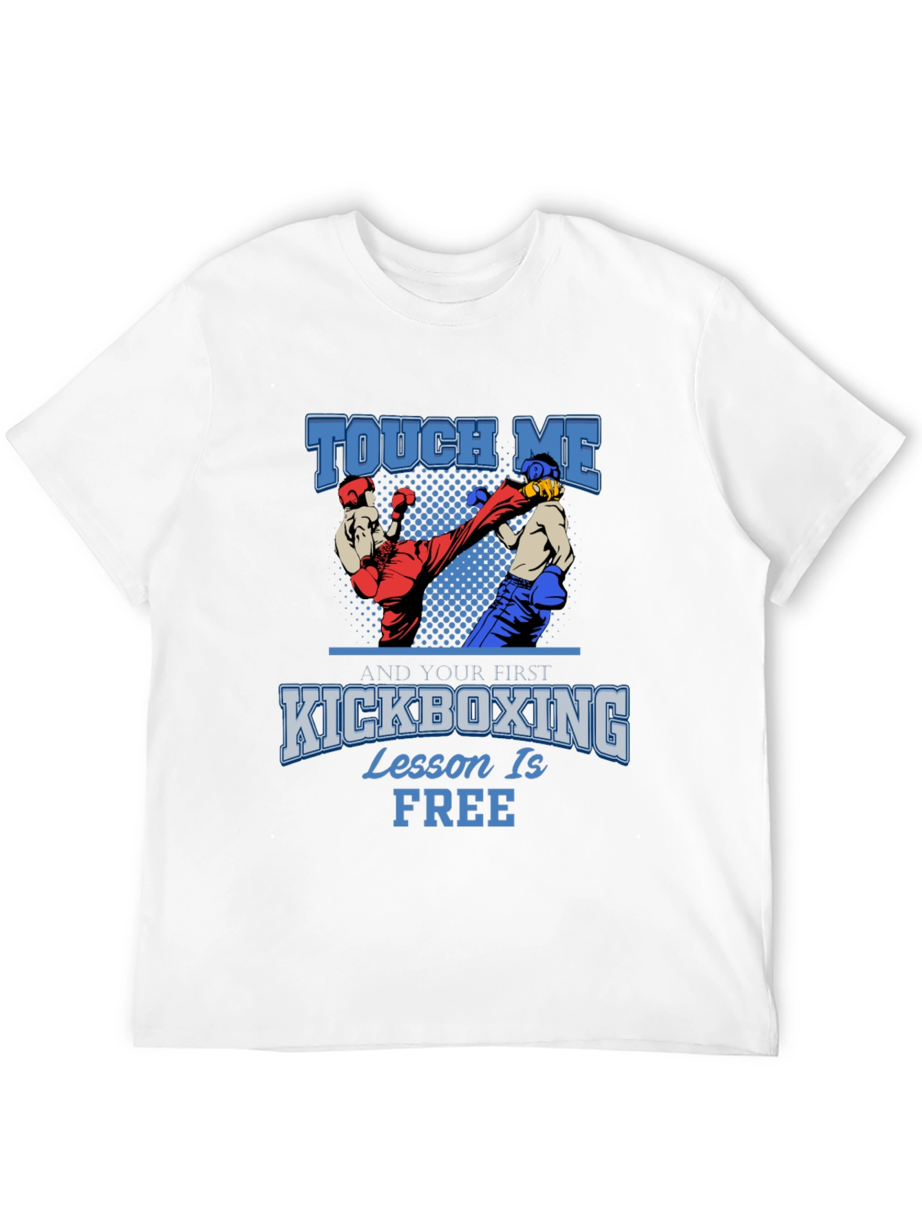 Kickboxing Lesson Free Graphic T-Shirt