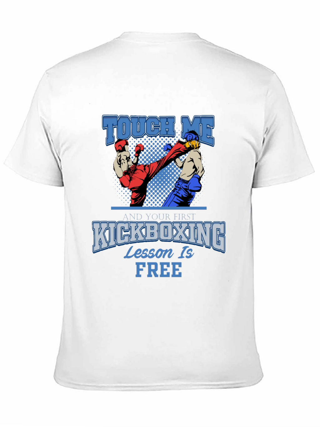 Kickboxing Lesson Free Graphic T-Shirt
