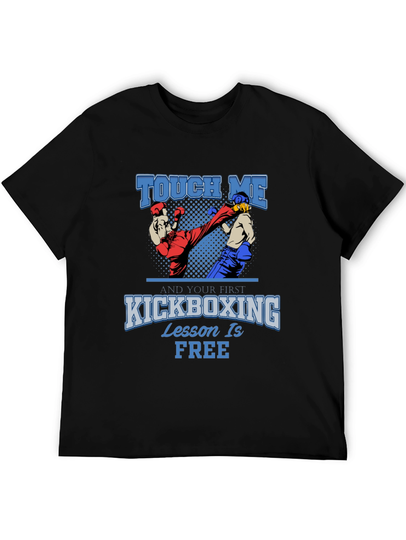Kickboxing Lesson Free Graphic T-Shirt