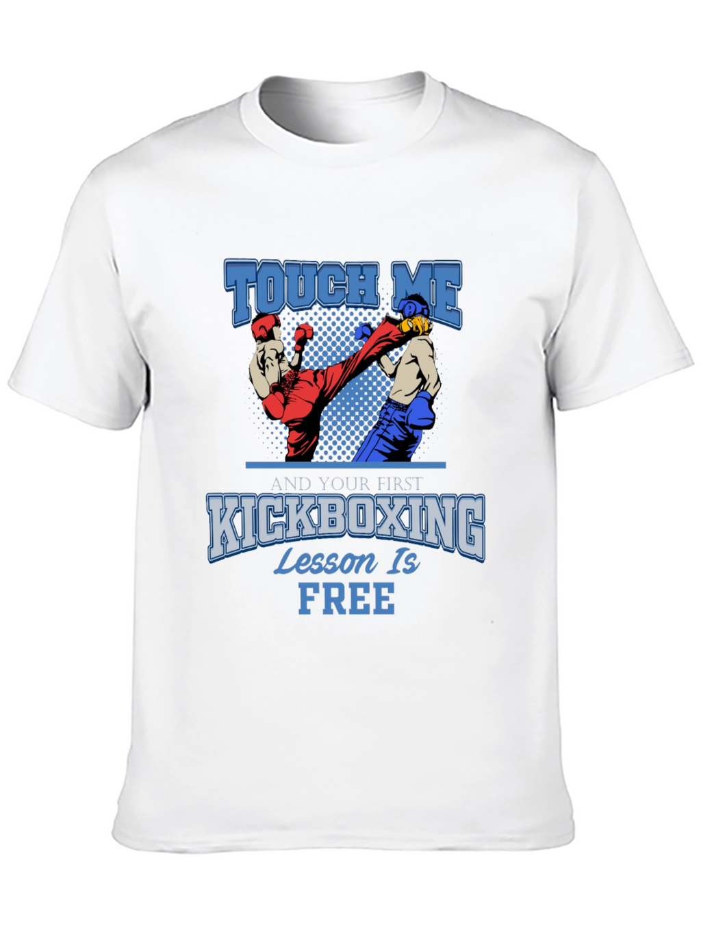 Kickboxing Lesson Free Graphic T-Shirt