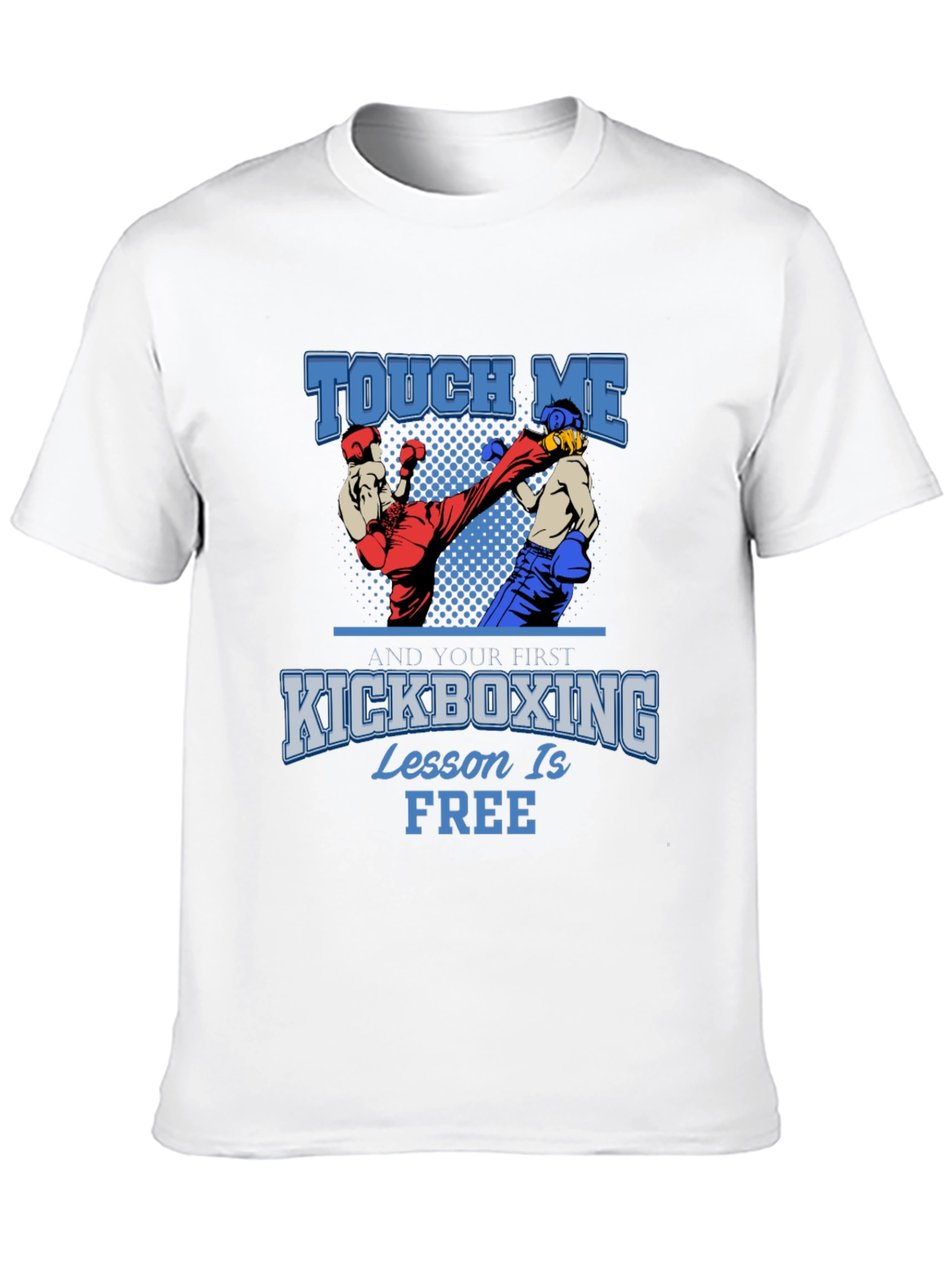 Kickboxing Lesson Free Graphic T-Shirt