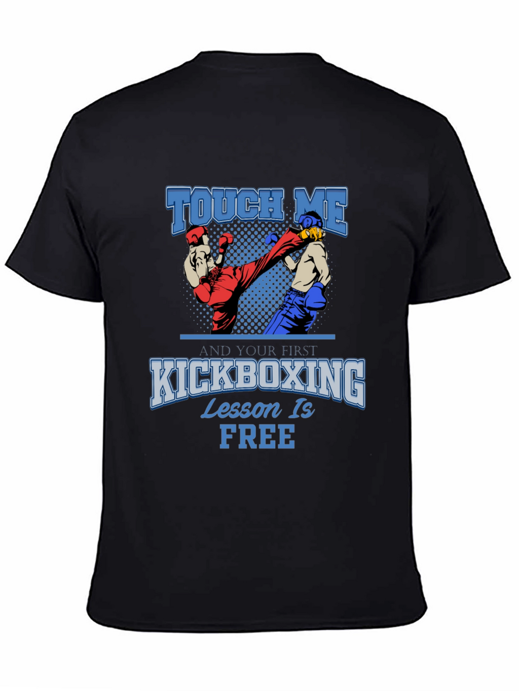 Kickboxing Lesson Free Graphic T-Shirt