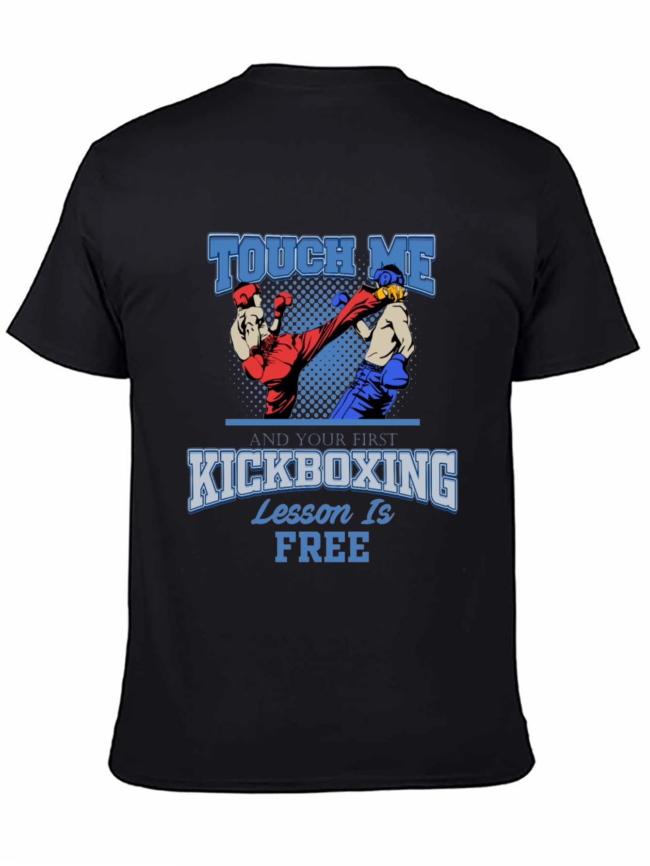Kickboxing Lesson Free Graphic T-Shirt