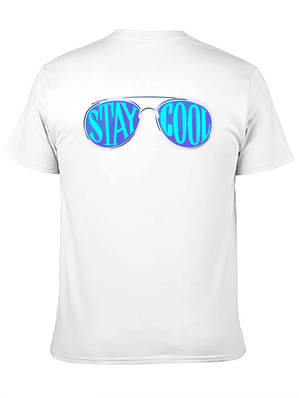 Stay Cool Sunglasses Graphic Tee - Black
