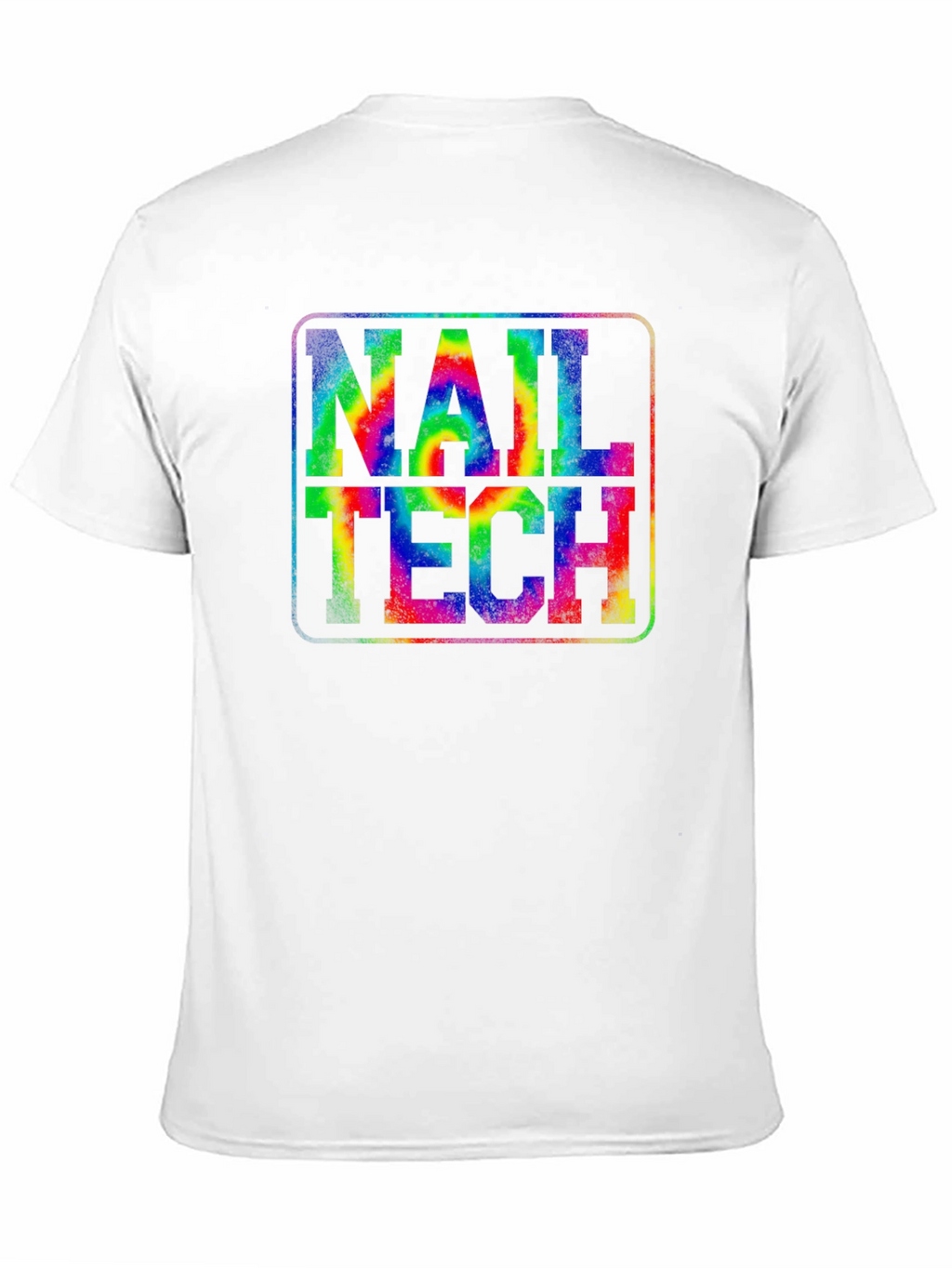 Nail Tech Tie-Dye Graphic T-Shirt - Unisex