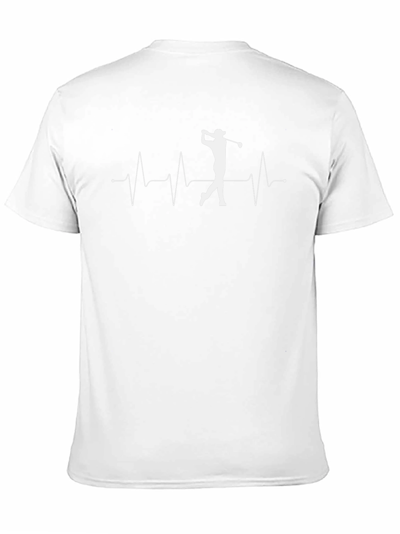 Golf Heartbeat T-Shirt - Golfer Tee