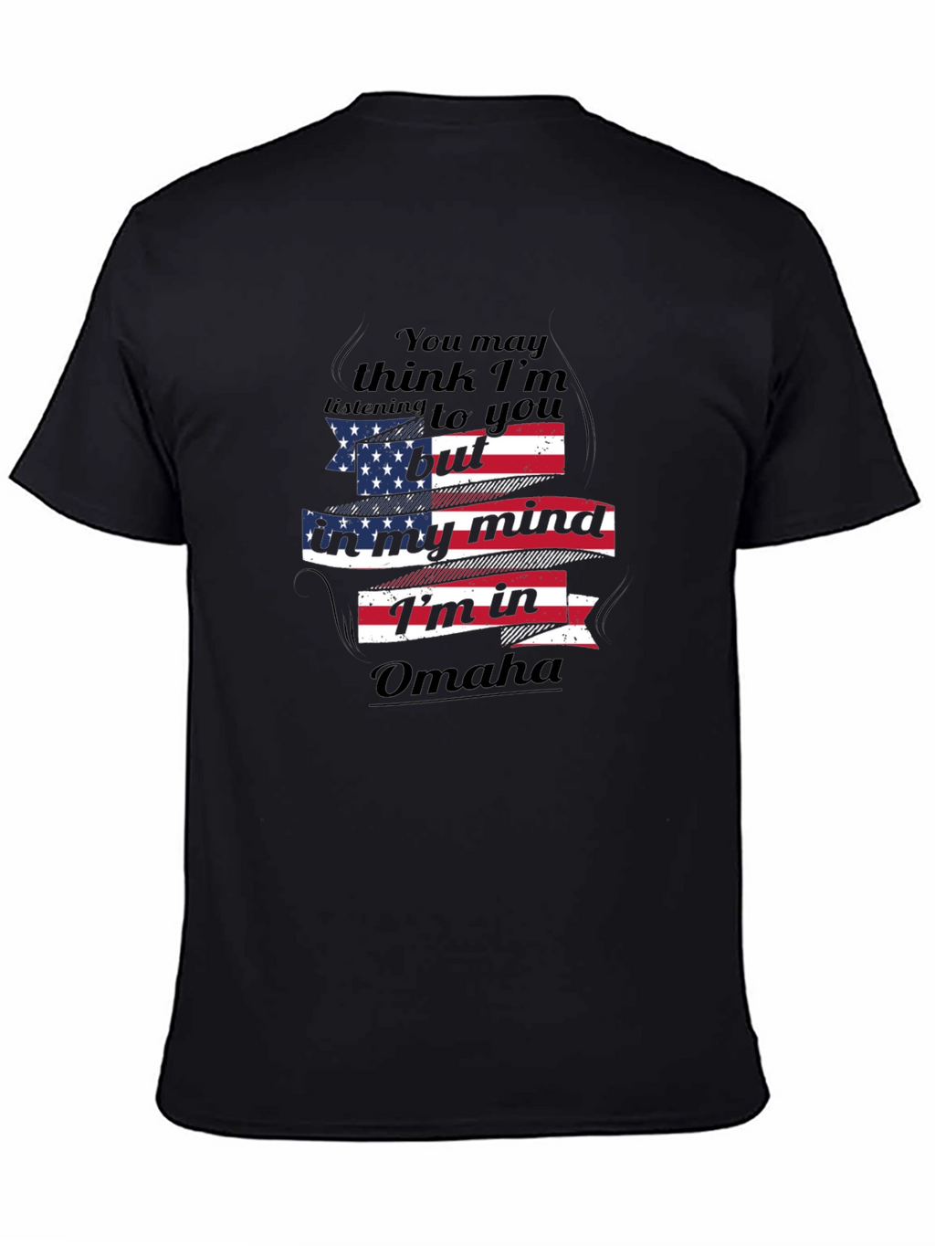 Omaha Mind T-Shirt - Patriotic Design