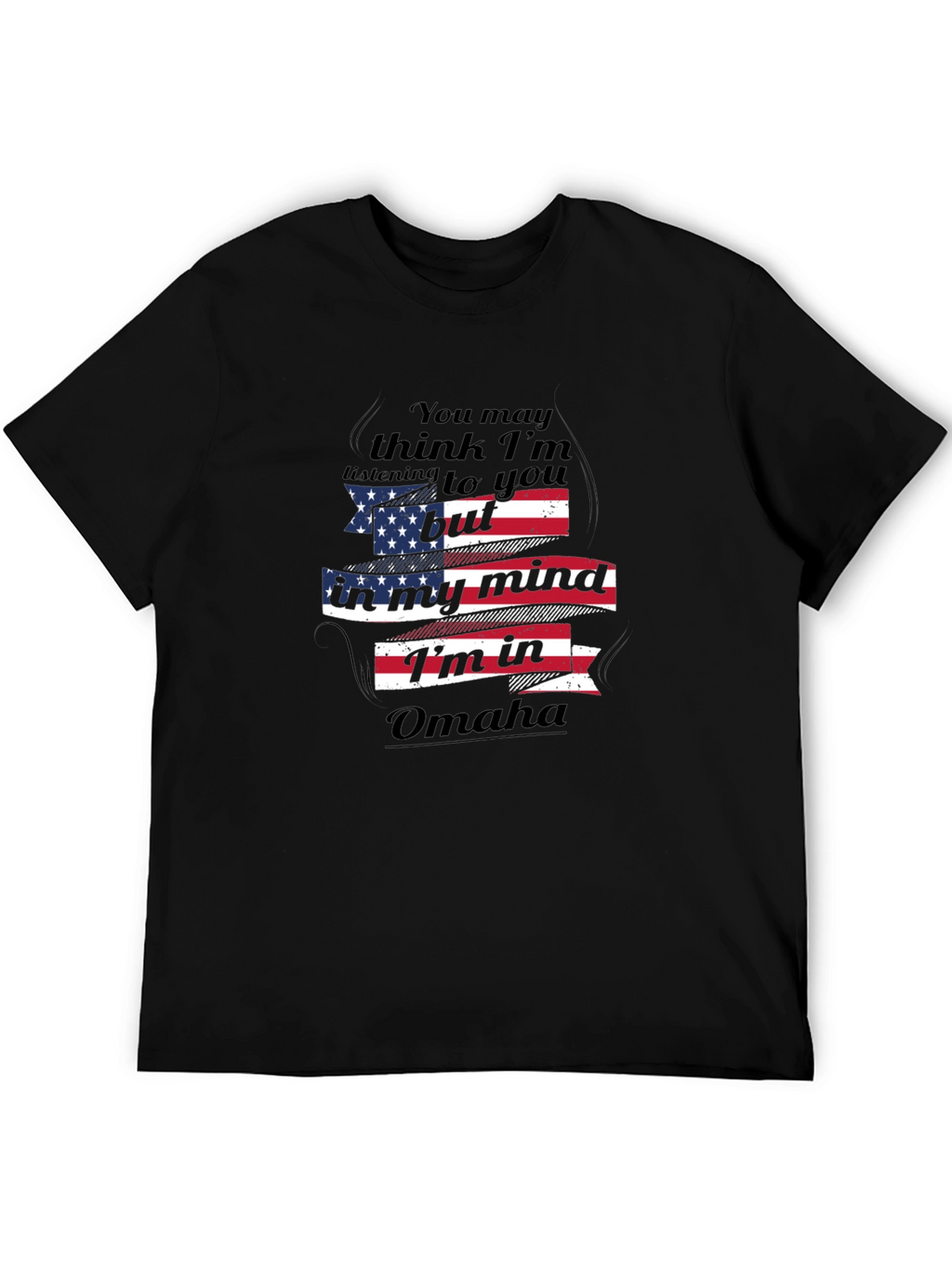 Omaha Mind T-Shirt - Patriotic Design