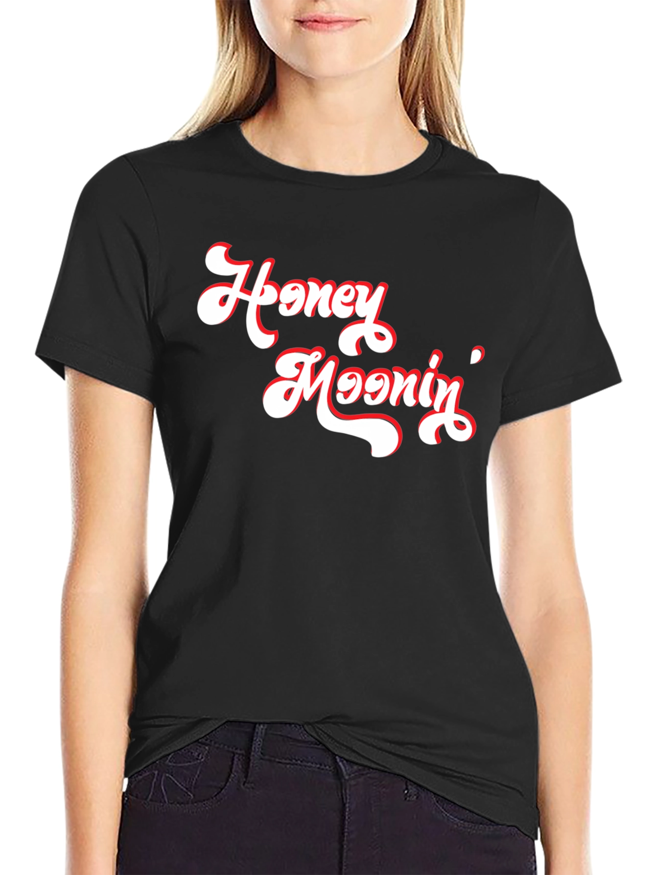 Honeymoonin Graphic T-Shirt - Retro Style