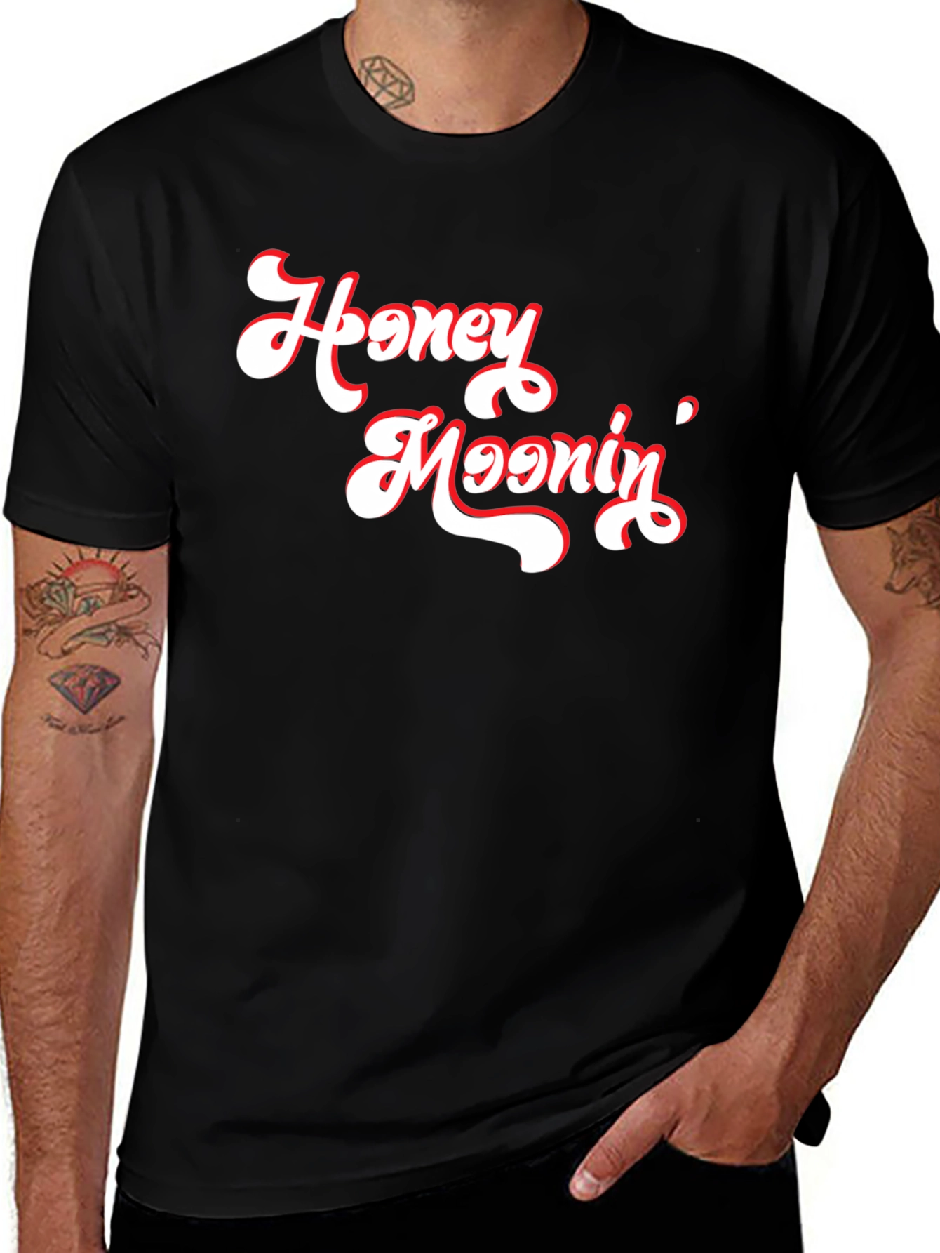 Honeymoonin Graphic T-Shirt - Retro Style