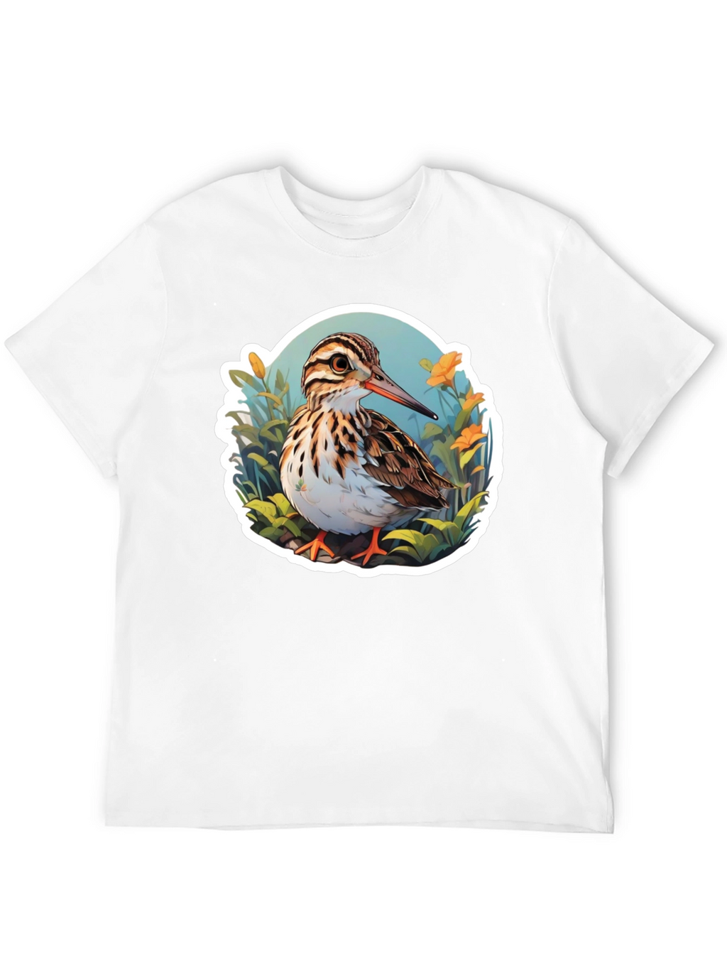 Bird Graphic Tee: Nature Inspired Style