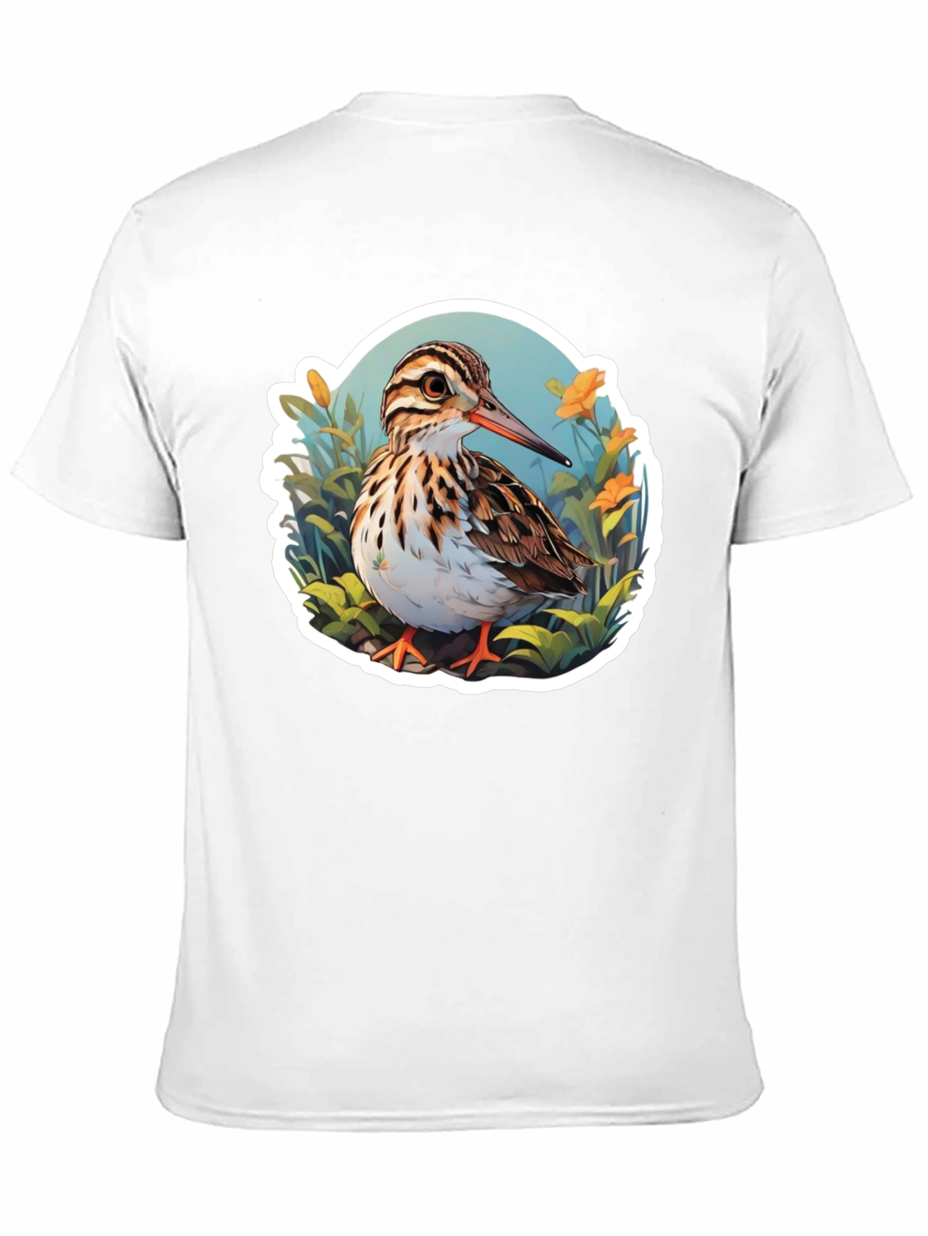 Bird Graphic Tee: Nature Inspired Style
