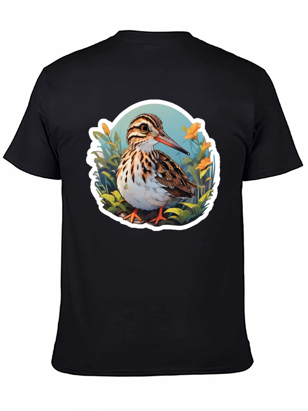 Bird Graphic Tee: Nature Inspired Style