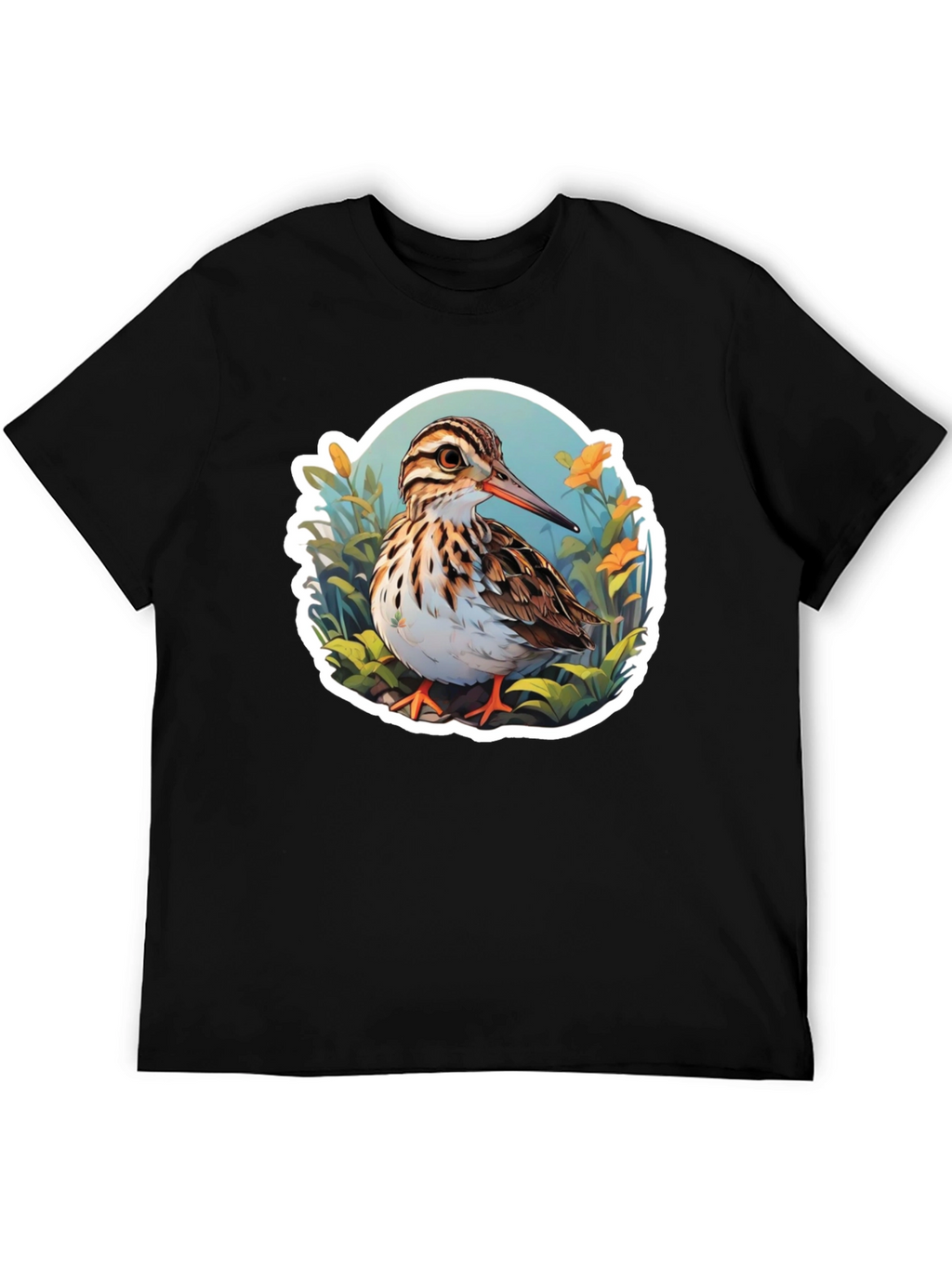 Bird Graphic Tee: Nature Inspired Style