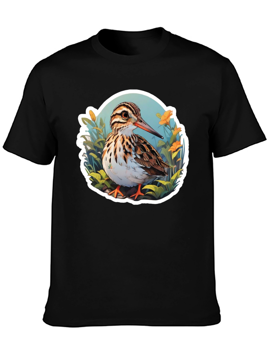 Bird Graphic Tee: Nature Inspired Style