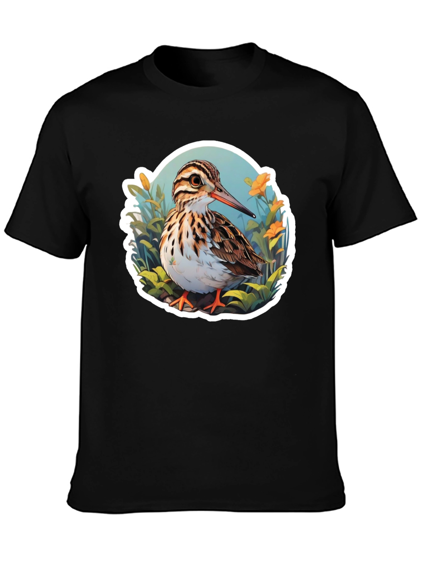 Bird Graphic Tee: Nature Inspired Style