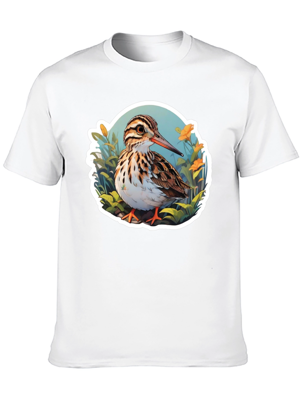 Bird Graphic Tee: Nature Inspired Style
