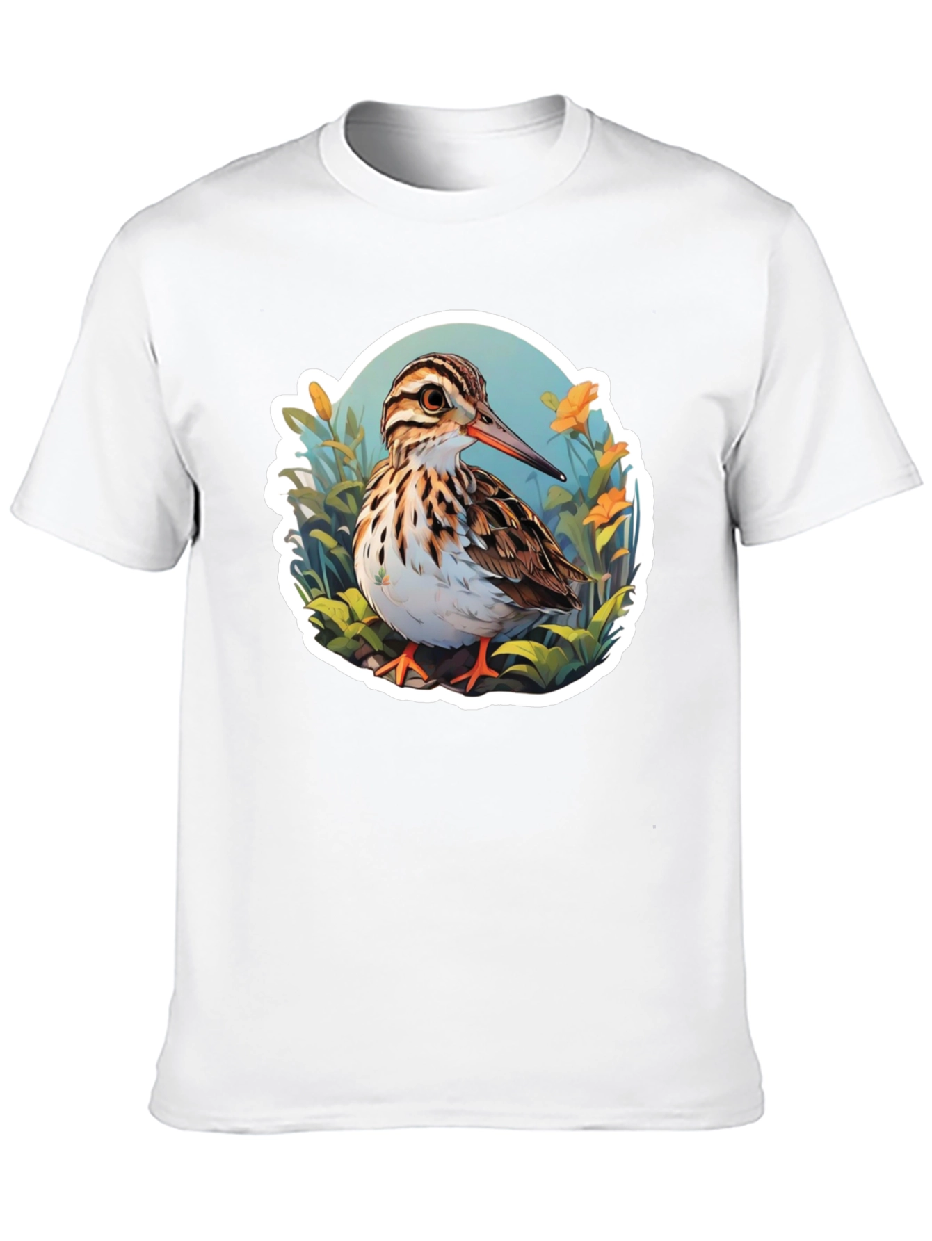 Bird Graphic Tee: Nature Inspired Style