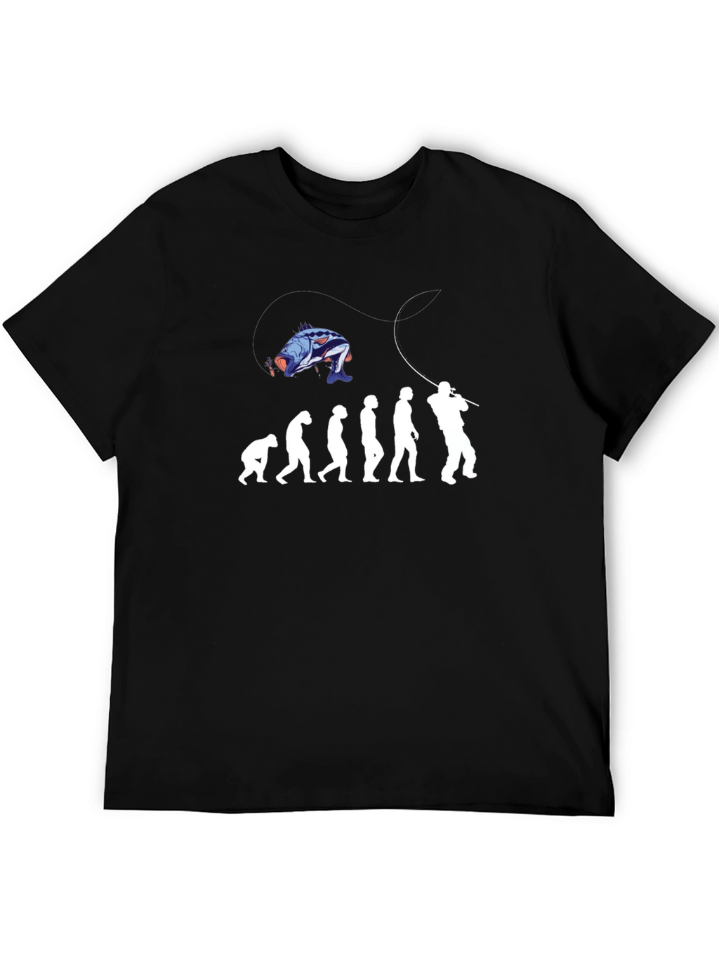 Fishing Evolution T-Shirt - Angler Gift