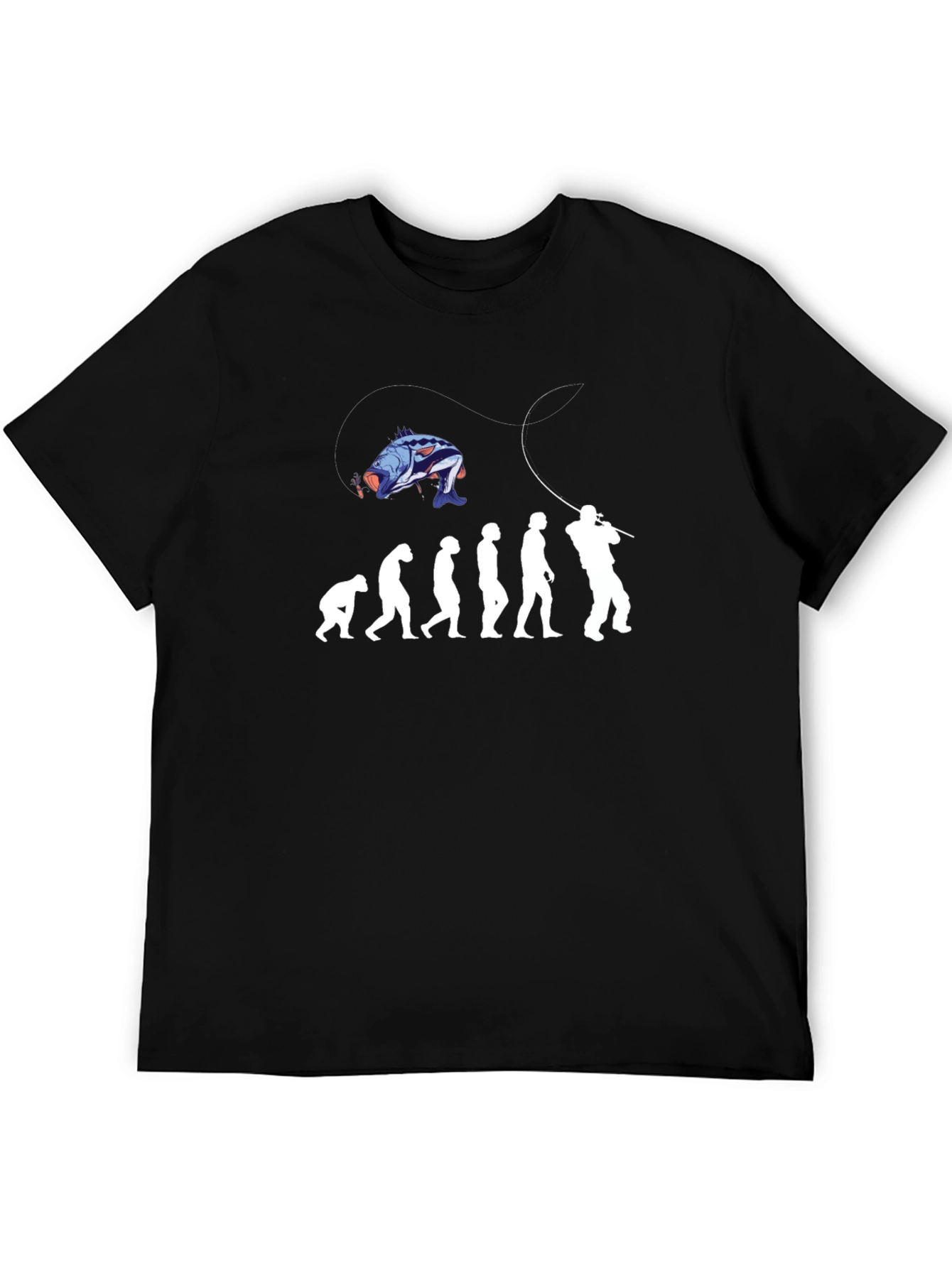 Fishing Evolution T-Shirt - Angler Gift