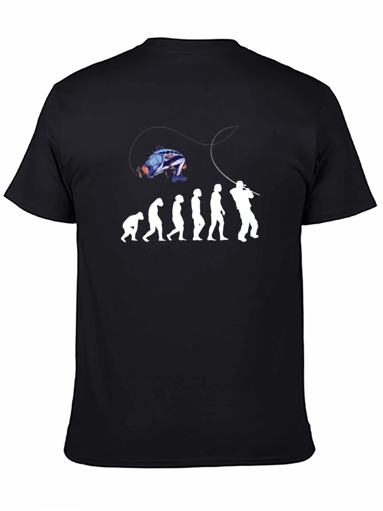 Fishing Evolution T-Shirt - Angler Gift
