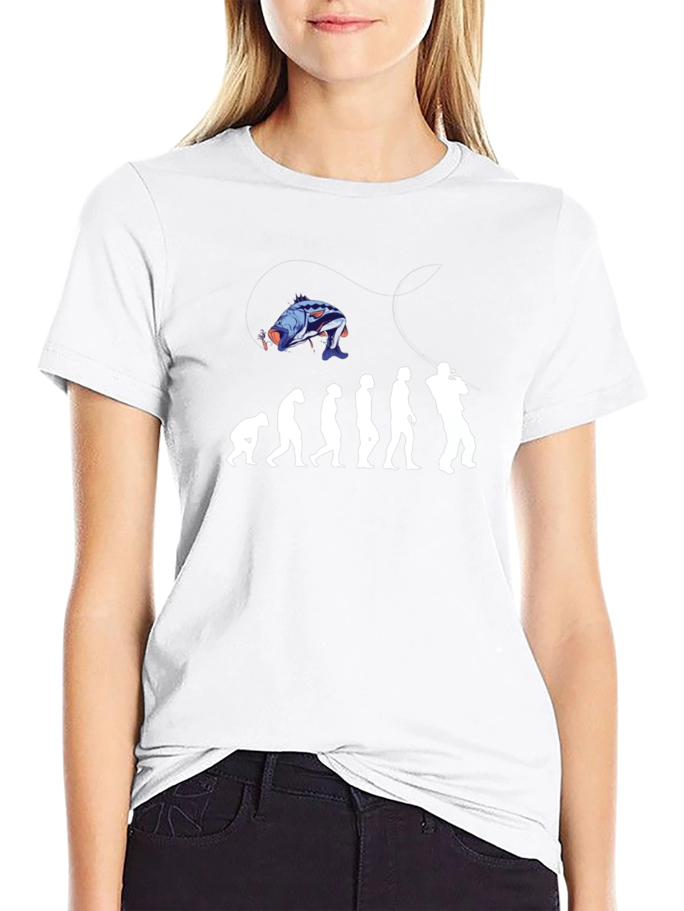 Fishing Evolution T-Shirt - Angler Gift
