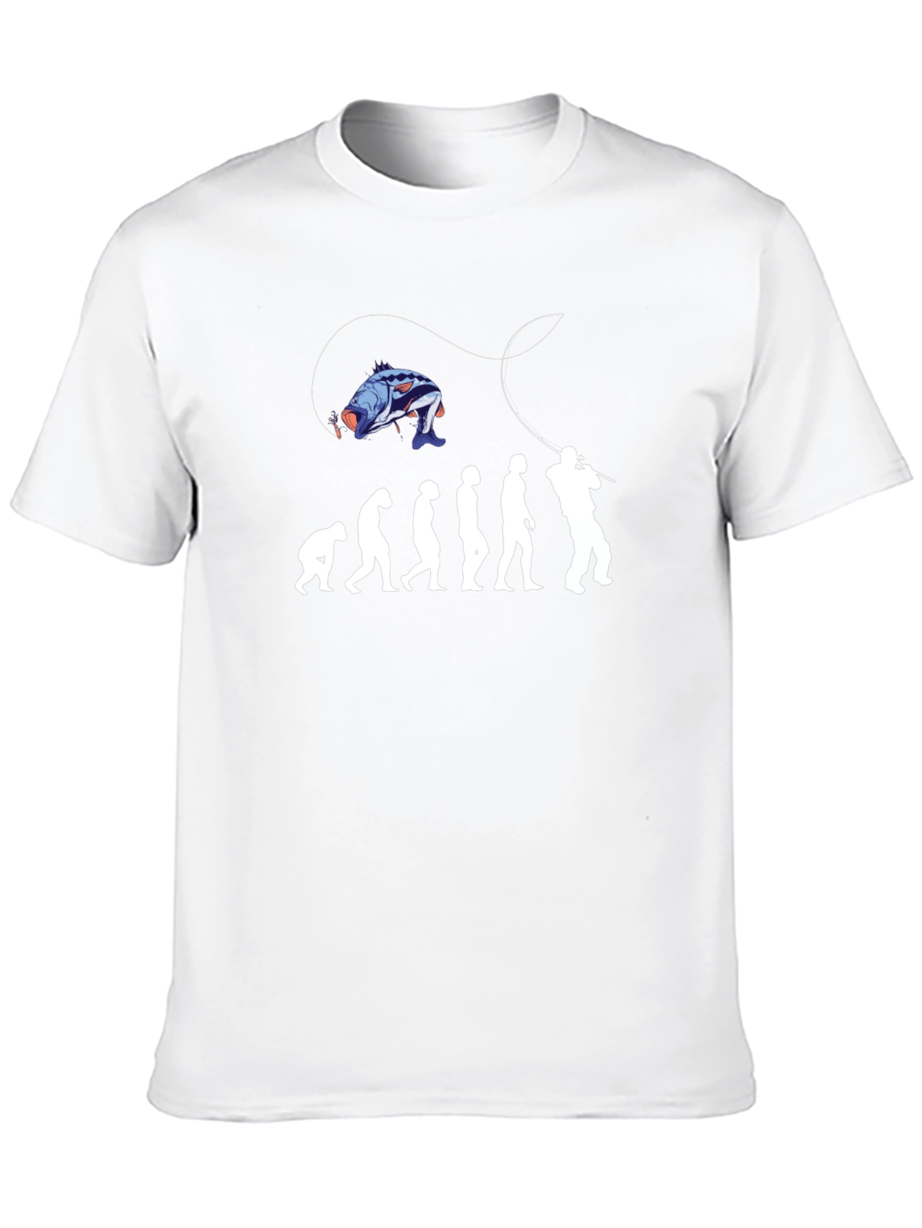 Fishing Evolution T-Shirt - Angler Gift