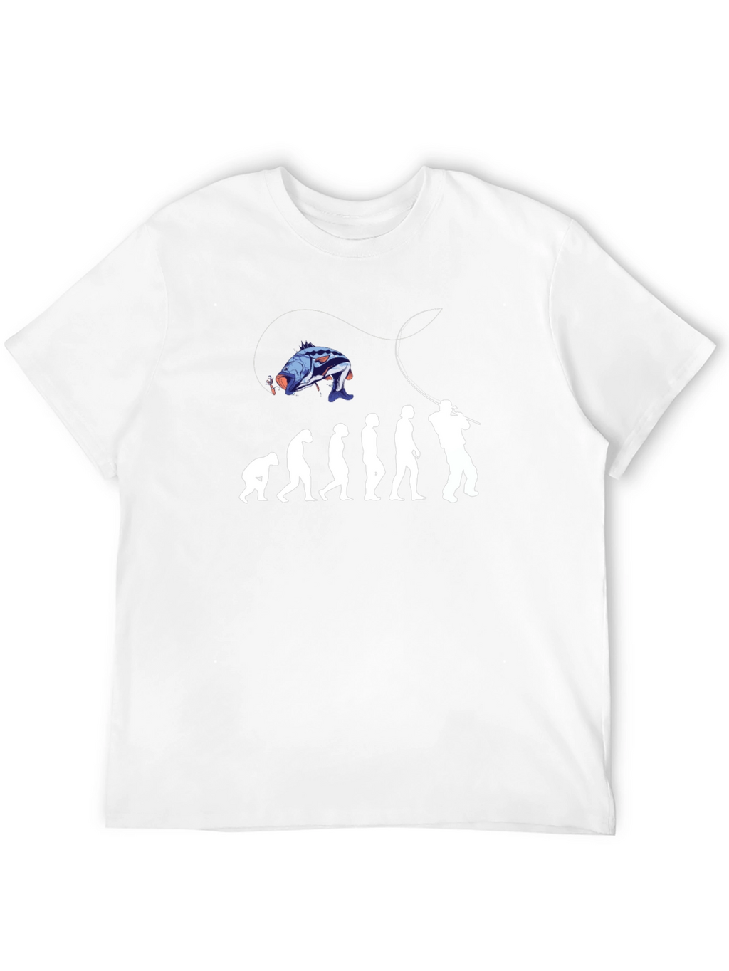 Fishing Evolution T-Shirt - Angler Gift