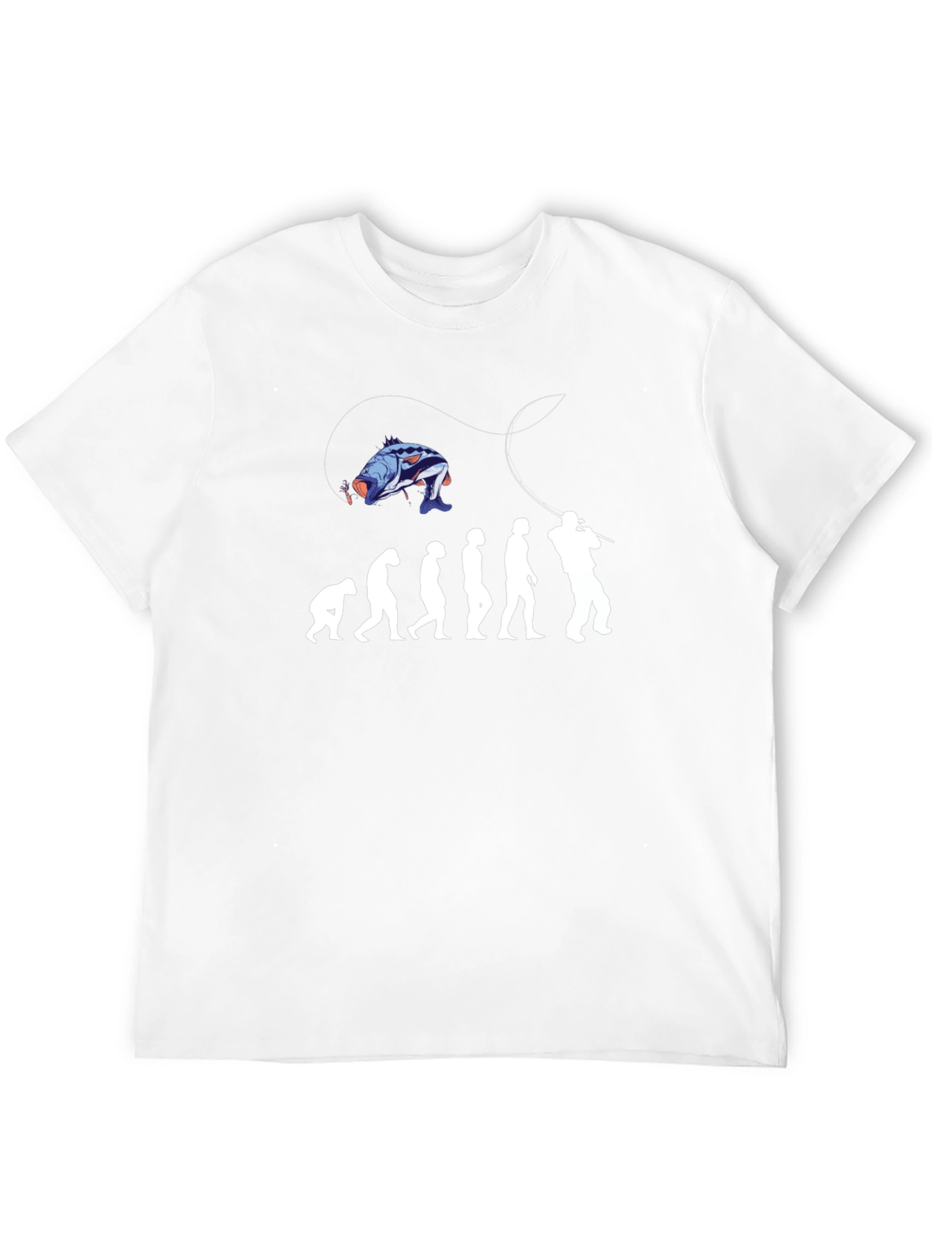 Fishing Evolution T-Shirt - Angler Gift