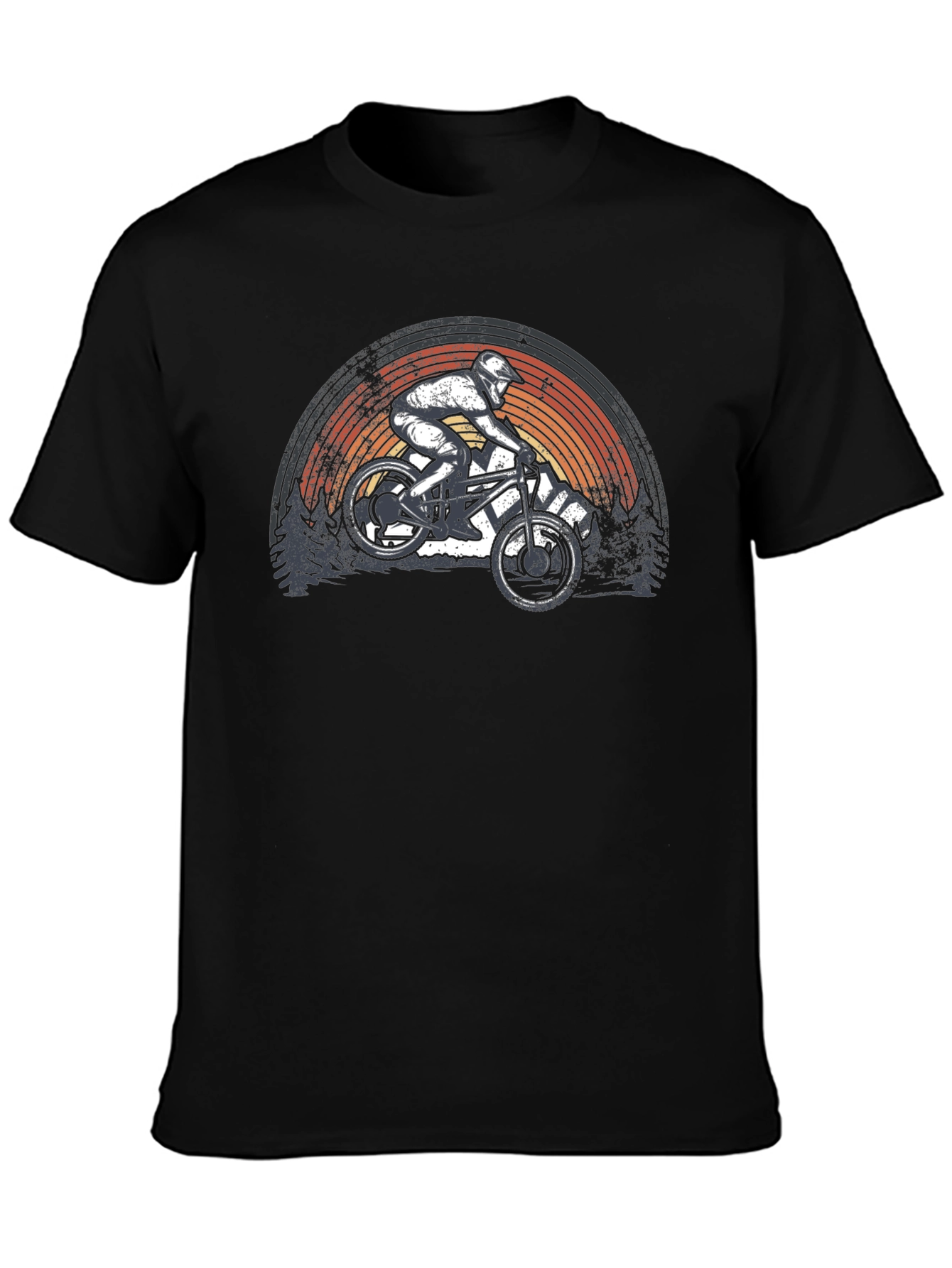 Mountain Bike Rider Graphic Tee